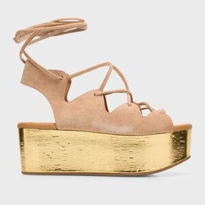 See By Chloe Liana Suede Platform Sandals 8